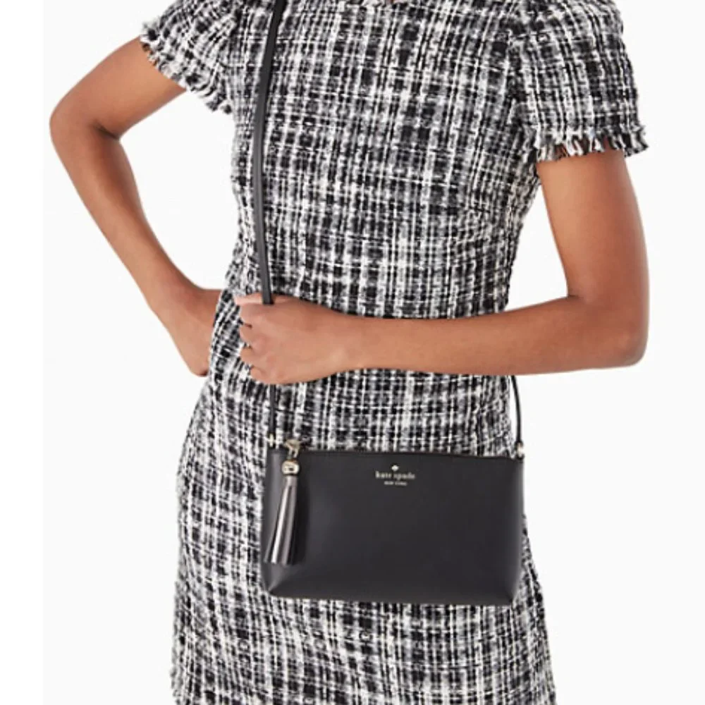 NWT KATE SPADE BLACK STREET AMY CROSSBODY BAG